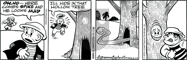Nancy on Thursday March 6, 2003 Comic Strip