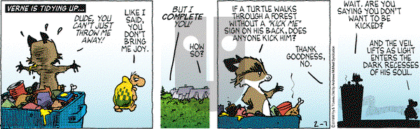 Over the Hedge on Thursday February 7, 2019 Comic Strip