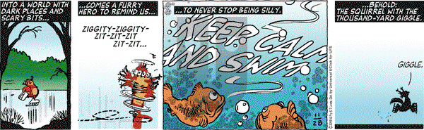 Over the Hedge on Monday November 28, 2016 Comic Strip