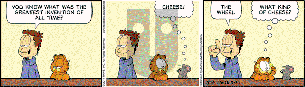 Garfield on Saturday September 30, 2017 Comic Strip