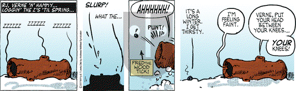 Over the Hedge on Tuesday January 17, 2017 Comic Strip