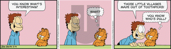 Garfield on Tuesday May 14, 2019 Comic Strip