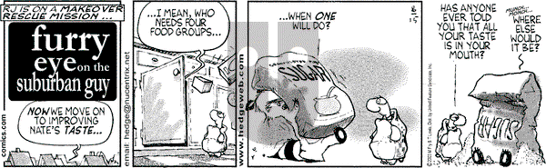 Over the Hedge on Friday August 15, 2003 Comic Strip