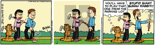 Garfield - Wednesday May 21, 2008 Comic Strip