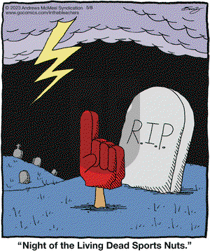 In the Bleachers - Monday May 8, 2023 Comic Strip