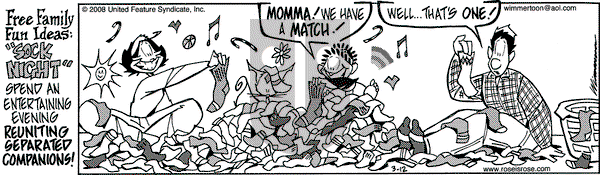 Rose is Rose on Wednesday March 12, 2008 Comic Strip