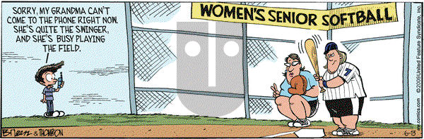 Grand Avenue on Saturday June 13, 2009 Comic Strip