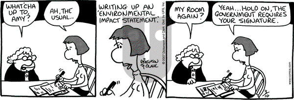 Lola on Saturday March 10, 2007 Comic Strip