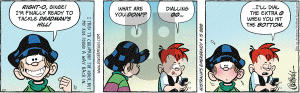 Ginger Meggs - Thursday September 21, 2023 Comic Strip