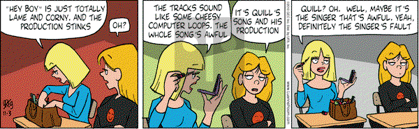 Luann on Wednesday November 3, 2010 Comic Strip