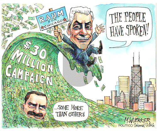 Matt Wuerker - Wednesday April 8, 2015 Comic Strip