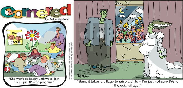 Cornered on Sunday May 8, 2016 Comic Strip