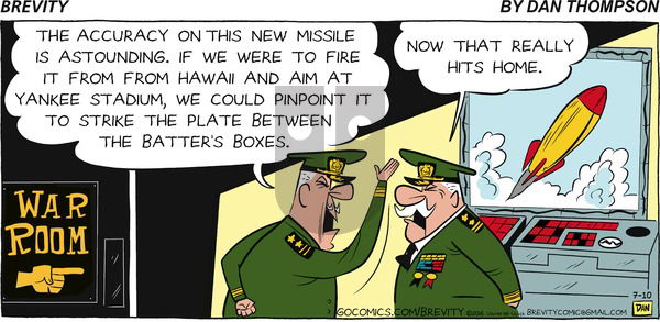 Brevity on Sunday July 10, 2016 Comic Strip