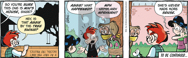 Ginger Meggs - Friday April 19, 2024 Comic Strip
