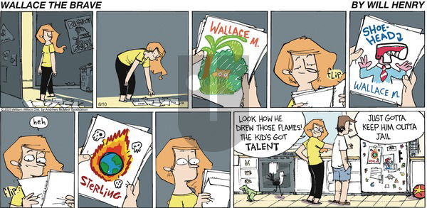Wallace the Brave on Sunday August 10, 2025 Comic Strip