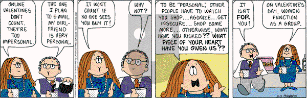 Cathy Classics on Wednesday February 5, 2003 Comic Strip