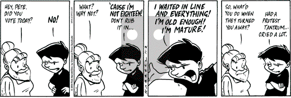 Big Top on Tuesday November 2, 2004 Comic Strip