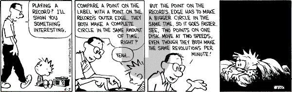 Calvin and Hobbes - Tuesday June 5, 1990 Comic Strip