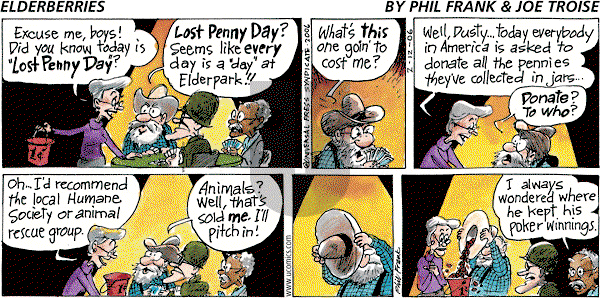 The Elderberries on Friday April 7, 2006 Comic Strip