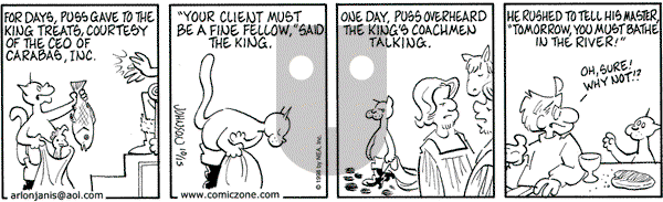 Arlo and Janis on Thursday October 15, 1998 Comic Strip