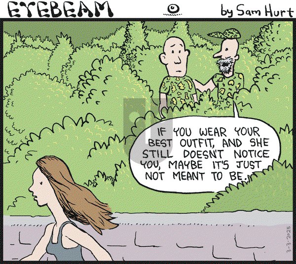 Eyebeam on Monday March 3, 2025 Comic Strip