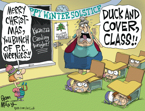 Glenn McCoy on Friday December 13, 2013 Comic Strip