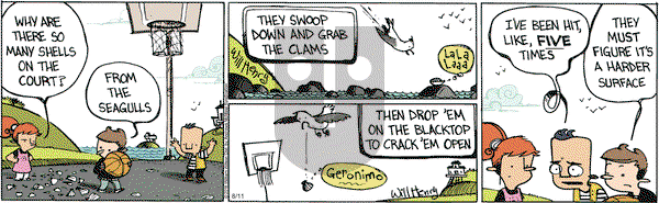 Wallace the Brave on Saturday August 11, 2018 Comic Strip