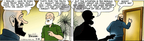 Alley Oop on Saturday May 16, 2009 Comic Strip