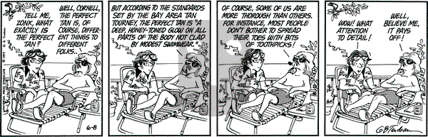 Doonesbury on Wednesday June 8, 1977 Comic Strip
