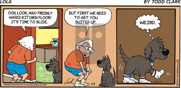 Lola on Sunday May 3, 2020 Comic Strip