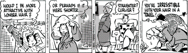 Rose is Rose on Wednesday October 13, 1999 Comic Strip