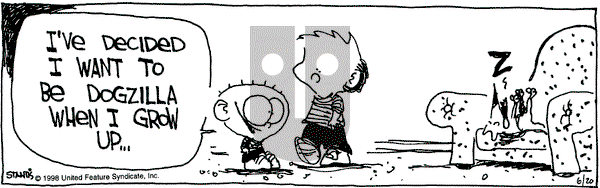 The Buckets on Saturday June 20, 1998 Comic Strip