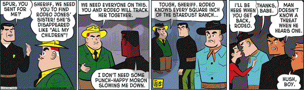 Rip Haywire on Friday April 4, 2014 Comic Strip