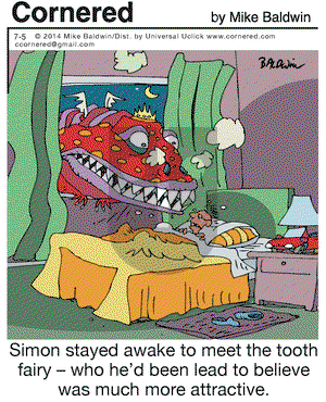 Cornered on Saturday July 5, 2014 Comic Strip
