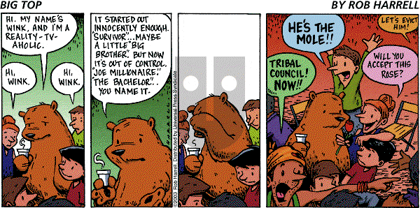 Big Top on Sunday March 16, 2003 Comic Strip