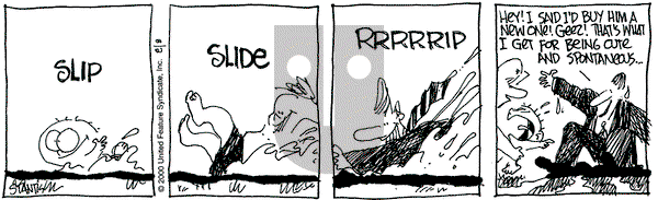 The Buckets on Tuesday August 8, 2000 Comic Strip