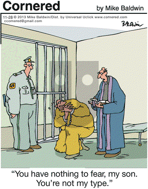 Cornered on Thursday November 28, 2013 Comic Strip