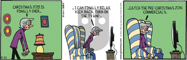 Grand Avenue on Saturday December 28, 2013 Comic Strip