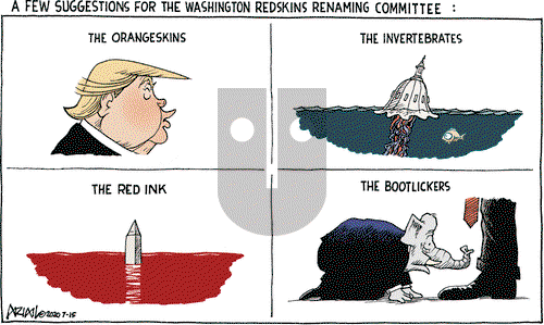 Robert Ariail on Wednesday July 15, 2020 Comic Strip