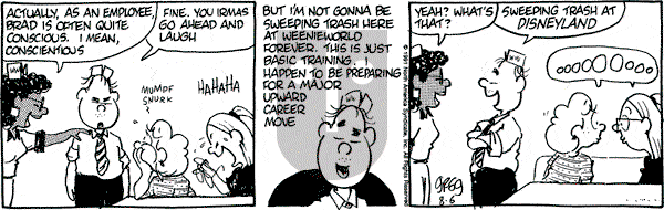 Luann on Tuesday August 6, 1991 Comic Strip