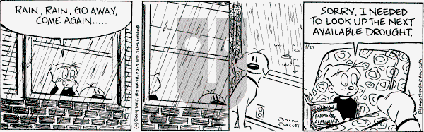 Red and Rover on Monday April 27, 2009 Comic Strip