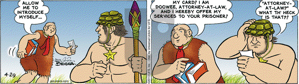 Alley Oop on Monday April 29, 2013 Comic Strip