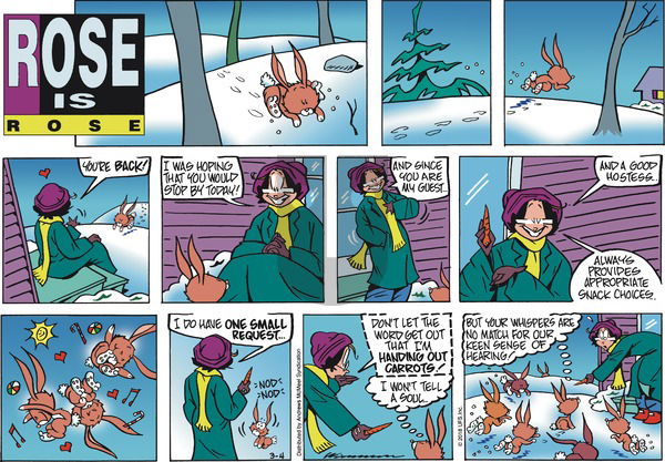 Rose is Rose on Sunday March 4, 2018 Comic Strip