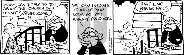 Lola on Thursday August 30, 2001 Comic Strip