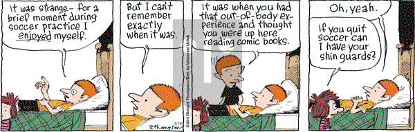Cul de Sac on Wednesday May 18, 2016 Comic Strip