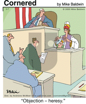 Cornered on Thursday May 7, 2020 Comic Strip