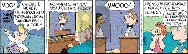 Drabble on Friday February 26, 2016 Comic Strip