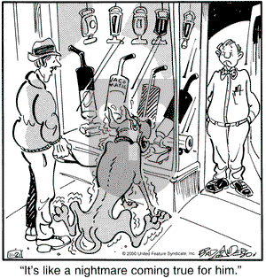 Marmaduke on Tuesday November 21, 2000 Comic Strip