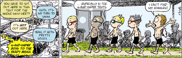 Cleats - Thursday July 17, 2003 Comic Strip
