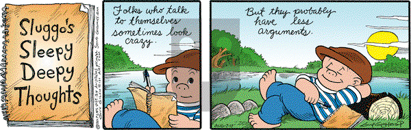 Nancy on Monday August 7, 2017 Comic Strip